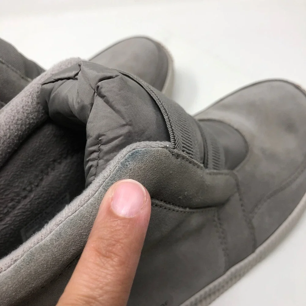 Sorel Out N About Plus Mid Boots Womens 9 Quarry Grey Waterproof Outdoor Casual